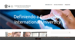 Desktop Screenshot of ciu-edu.org